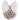BR Fiocco per capelli BR con piccolo fiocco glitterato