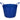 Seau Vplast V-Trug Flexi Bleu 14 l
