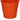 Seau 7 l avec anse Orange