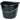Seau à côté plat 15 l Noir
