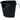 Gamelle vPlast avec crochets et poignée 15 l Noir